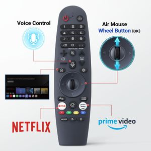 Antteq 32" FHD Smart TV – WebOS, ThinQ AI, Voice Remote, WiFi, Black