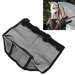 Horse Fly Mask, Horse Nose Net Cover Comfort Horse Face Protection for Sensitive Nostril(l)