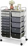 KOTEK 15-Drawer Rolling Storage Car