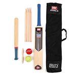 M.Y Size 3 Cricket & Rounders Outdoor Games 2-in-1 Set | Garden Games