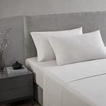 Vera Wang - Queen Sheet Set, Luxury Sateen Cotton Bedding, 800 Thread Count, Soft & Smooth Home Decor (Lace Ivory, Queen)