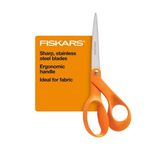 Fiskars 194510-5001 Stainless Steel Offset Right Hand Scissors 8-Inches Long