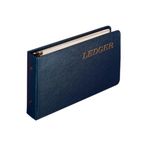 Wilson Jones Ring Ledger Outfit, Bookkeeping System with Ring Binder, Ledger Sheets, and A-Z Indexes (W0203-58BLA)