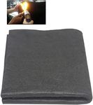 HANSWAY High Temp 18" X 24" X 1/8" Carbon Fiber Welding Blanket Protect Work Area from Sparks & Splatte (18 x 24 inches)