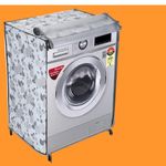 SANAVYA Polyester Lg. Front Load Washing Machine Cover Suitable For Lg. 7Kg Front Load Washing Machine Cover Ai Direct Drive,Steam Fhv1207Z2M)