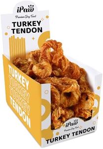iPaw Turkey Tendon for Dogs, All Natural Human Grade Puppy Chew, Rope