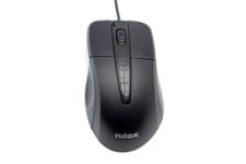 Nilox Optical Mouse USB 1000DPI, Black