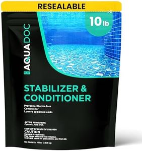 MAV AquaDoc Pool Stabilizer and Conditioner - 10lb - Cyanuric Acid Stabilizer for Swimming Pools - Pool Chemicals Made in The USA