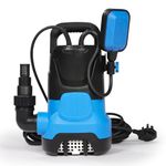 Birtechway Submersible Water Pump 400w 7500L/H Clean and Dirty with Float Switch,Empty Hot Tubs Pools,Electric for Garden Pond Pool Tub Flooded Cellars JX11890