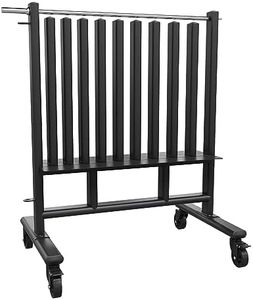 Power Systems Premium Dumbbell Storage Rack - Secure and Mobile (Rack Only)