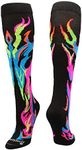 MadSportsStuff Flame Socks Athletic