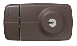 ABUS 53271 7025 Rim Lock, Brown