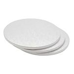 Juvale 3 Pack 12-Inch Round Cake Dr