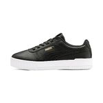 PUMA Women's Carina Lux L Trainers, Puma Black-Puma Black, 6 UK