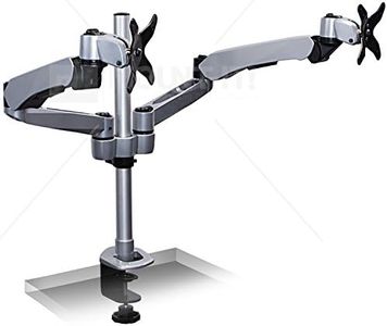 Mount-It! Expandable Two Monitor Computer Desk Mount Spring Arm Quick Release (MI-45116)