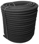 Transform Your Plant Watering - 100m Aqua Drop Soaker Hose Drip Pipe - Premium Recycled Rubber, Low Water Usage, and Efficient Irrigation! Set by MYPURECORE