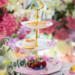 ACMLIFE Porcelain Cake Stand Cerami