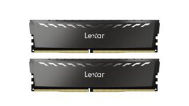 Lexar THOR DDR4 RAM 32GB Kit (16GB x 2) 3200 MHz, DRAM 288-Pin UDIMM Desktop Memory, XMP 2.0 High Performance Computer Memory, CL16-18-18-38, 1.35V (LD4BU016G-R3200GDXG)