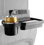 Azelf Foldable Multifunctional Tray Water Cup Holder Car seat Back Tray