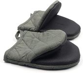 1 Pair Short Oven Mitts, Heat Resis