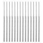 iplusmile 14pcs Straight Dissecting Needle Stainless Steel Single Ended Micro Fine Precision Probe Teasing Needles Biology Experiment Equipment for Lab