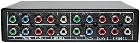 RGB Component Switch Selector 5 RCA