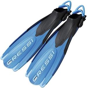 CRESSI Maui Fins Aletas, Unisex-Adult, Azul/Azul Claro, M/L (41/44 EU)