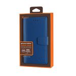 Reiko Genuine Leather Hidden Wallet Case With RFID Shielded Card Slots Wallet Case for iPhone 6/ 6S plus 5.5" - Ultramarin