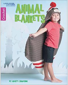 Leisure Arts 6996 Animal Blankets