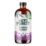 Pets Purest Tummy Settler for Dogs, Cats & Pets - 100% Natural Fast Acting Relief for Digestion, Diarrhoea, Constipation & More - Liquid Paste Digestive Supplement with Easy Syringe - 250 ml