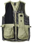 Browning, Trapper Creek Vest, Medium, Sage/Black