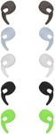 kwmobile Earbud Hooks Compatible with Samsung Galaxy Buds 3 - Set of 5x Earphone Holders for Running - Multicolor
