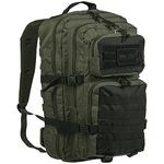 Mil-Tec US Assault Pack Backpack (Large/Ranger Green/Black)