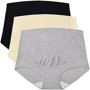 Mama Cotton Over Bump Maternity Panties (X-Large, Multi-A)