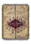 Northwest Woven Tapestry Throw Blanket, 48" x 60", Marauders Map