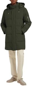 Orolay Men’s Thickened Down Jacket Winter Warm Down Coat Green XX-Large