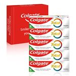 Colgate Total Original Toothpaste {size} | stronger 24-hour bacterial defence* | long-lasting active protection* | unique dual zinc antibacterial technology | 8 benefits for complete protection