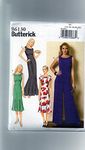 Butterick Patterns 6130, Misses Dress and Jumpsuit,Sizes, Multi-Colour, E5 (14-16-18-20-22)