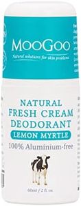 MooGoo - Natural Deodorant - A non-irritating mens and womens deodorant - Convenient roll-on - Aluminum free, non-aerosol, non-stinging formula for all skin types including very sensitive skin