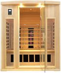 KUNSANA 3 Person Infrared Sauna, Ce