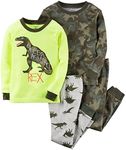 Carter's Baby Boys 4 Pc Cotton 321g194, Print, 9M