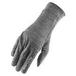 Altura Unisex Merino Liner - Grey 2021 Gloves, Grey, L UK