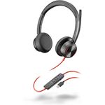 (Plantronics) - Dual-Ear (Stereo) Computer Headset - USB-C to Connect to Your PC/Mac - Active Noise Canceling-Works with Teams (Certified), Zoom &More