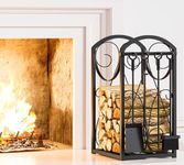 Kingson Firewood Rack Indoor Wood H