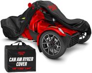 Badass Moto Ultimate Motorcycle Cover Waterproof Outdoor for Can Am Ryker Cover Fits 600,Rally, Sport, Can Am Ryker 900 Cover, All Wx, Heavy Duty Motorcycle Covers Can Am Ryker Accessories Great Gifts