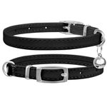 Leather Cat Collar (Black)