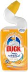 Duck Deep Action Gel Liquid Toilet Bowl Cleaner, Stain Remover and Toilet Bowl Freshener, Citrus Fragrance, 500mL