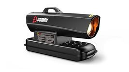 Bimson Power 20kW Diesel Space Heater, 70,000 BTU Kerosene Industrial Heater, Portable Electric Blow Heater Alternative for Garage, Workshop, Shed, Greenhouse, Adjustable Thermostat, 3 Year Warranty