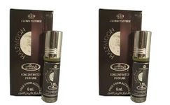 Al Rehab Alcohol Free long lastining Perfume oil Attar Combo Pack Of 2 (Half Moon Pack Of 2)