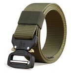 ZORO Nylon Tactical Quick Release Buckle Belt For Men (Nb-51) Green